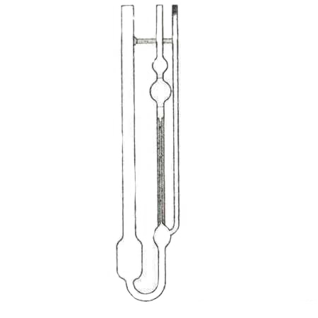 玻璃儀器，1836帶常數 三管烏氏粘度計（稀釋型）0.55mm